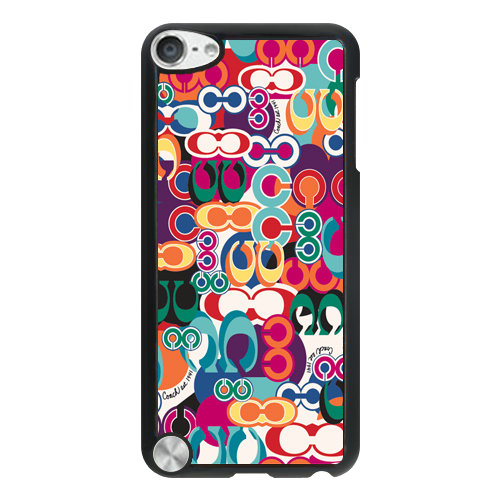 Coach Fashion Monogram Multicolor iPod Touch 5TH CAH - Click Image to Close